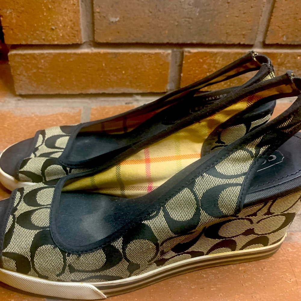 Coach Wedge Sandals